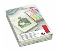 Gütermann Cousue Tout '1927 Nostalgique Boite Fil Set- 8 X 100m Bobines Pastel