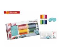 Gütermann Couture Fil Set: Coud-Tous: 8 X 100m : Avec Pliage Rotatif Pack Coupe