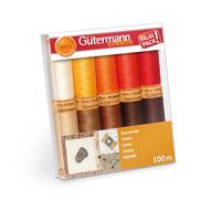 Gütermann Creativ Kit de Fil à Coudre, Coton, Multicolore, 100x118x22 mm