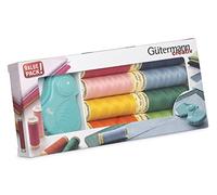 Gütermann Set de fil à coudre 8 bobines 100 m multicolore + couteau rotatif pliant PRYM