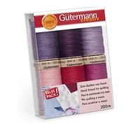 Gütermann Ensemble de Fil à Courtepointe, Coton, Assorted 3, 6 Pack