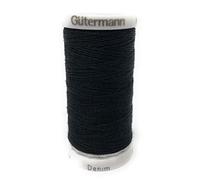 Gütermann Fil à coudre en polyester denim - 100 m - Noir