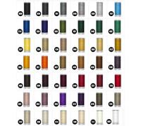 Gütermann Fil à coudre M782 Extra Stark Polyester 100m Fil pour machine à coudre pour toutes les coutures fortement sollicitées (036 gris foncé)