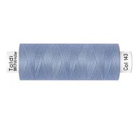 Gütermann Fil à coudre polyvalent TOLDI | 500 m | Fil pour machine à coudre | 40 couleurs (143 bleu fumé)