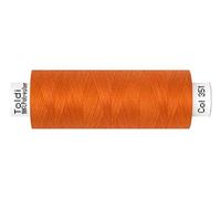 Gütermann Fil à coudre polyvalent TOLDI | 500 m | Fil pour machine à coudre | 40 couleurs (351 orange)