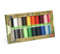Gütermann Fil à Tout Faire Set Recyclé ( Rpet ) - 20 X Bobines 100m - Assorti -