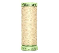 Gütermann Fil de boutonnière en polyester - 30 m - Fil décoratif