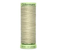 Gütermann Fil de boutonnière en polyester - 30 m - Fil décoratif