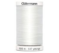 Gütermann Fil de Couture Polyvalent Blanc 500 m