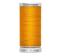 Gütermann Fil M782 Fil à coudre extra résistant en polyester 100 m pour machine à coudre pour toutes les coutures très sollicitées (362 orange clair)