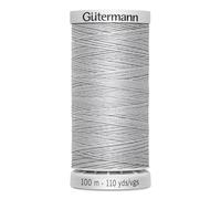 Gütermann Fil M782 Fil à coudre extra résistant en polyester 100 m pour machine à coudre pour toutes les coutures très sollicitées (038 gris clair)