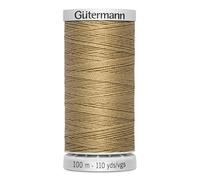 Gütermann Fil M782 Fil à coudre extra résistant en polyester 100 m pour machine à coudre pour toutes les coutures très sollicitées (265 beige foncé)