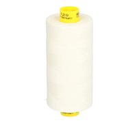 Gütermann Mara 120 Fil à coudre universel en polyester 1000 m pour machine à coudre résistant aux UV Crème