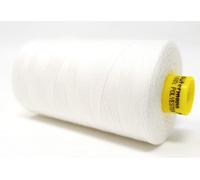 Gütermann Fil Mara 80 - Fil à coudre robuste en polyester - 800 m - Résistant aux UV et à la déchirure (blanc, 1)