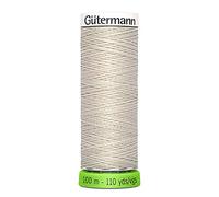 Gütermann G723860-299 Fil à coudre Polyester 299 Beige/Marron 100 m