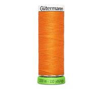 Gütermann Fil à coudre G723860-350 Polyester 350 Orange 100 m RPET