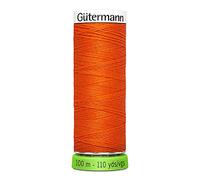 Gütermann Fil à coudre RPET G723860-351 Orange 100 m – Boîte de 5