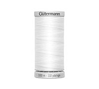 Gütermann Gutermann Extra Fort de Fil, Blanc 0800, 100 m Universel Anti-Déchirures (Blanc,1)