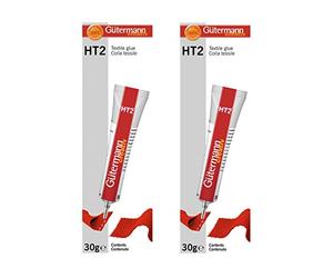 Gütermann Lot de 2 tubes de colle textile HT2
