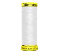 Guetermann Maraflex Fil en polyester Blanc Taille unique 150 m