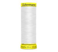 Guetermann Maraflex Fil en polyester Blanc Taille unique 150 m