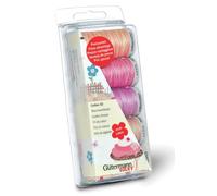 Gütermann Sulky Coton Fil Set Coton 12 Ou Coton 30 Rouge Jaune Rose Violet