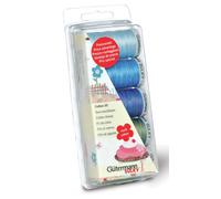 Gütermann Sulky Coton Fil Set Coton 12 Ou Coton 30 Rouge Jaune Rose Violet