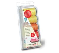 Gütermann Sulky Coton Fil Set Coton 12 Ou Coton 30 Rouge Jaune Rose Violet