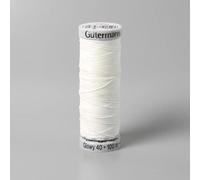 Gütermann Sulky Glowy No.40 Fil à broder fluorescent en polyester Blanc 100 m
