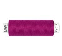 Gütermann TOLDI Fil à coudre universel | 500 m | Fil pour machine à coudre | 40 couleurs (733 rose)