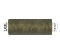 Gütermann TOLDI Fil à coudre universel | 500 m | Fil pour machine à coudre | 40 couleurs (824 vert olive)