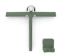 GÜTEWERK Raclette Douche Silicone, pour Vitre et Paroi, Vert 28 cm