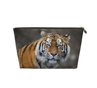 Guêtre Tigre, Trousse de Maquillage Trousse à cosmétiques Trousse de Toilette de Voyage Portable Pochette de Toilette