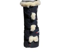 Guêtres antérieurs fermé pour cheval Premier Equine Techno Wool Bleu 14"