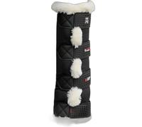 Guêtres antérieurs fermé pour cheval Premier Equine Techno Wool Noir 16"