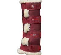 Guêtres antérieurs fermé pour cheval Premier Equine Techno Wool Rouge 14"