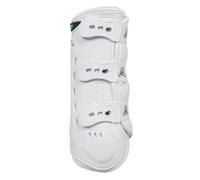 Guêtres antérieurs fermées pour cheval Acavallo Dressage Blanc L