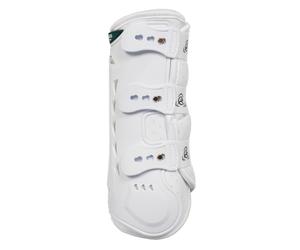Guêtres antérieurs fermées pour cheval Acavallo Dressage Blanc L
