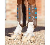Guêtres antérieurs fermées pour cheval Premier Equine Carbon Tech Air Cooled Marron M