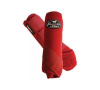 Guêtres antérieurs fermées pour cheval Professional's Choice Ventech™ Elite Sports Medicine Hind Rouge S