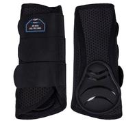 Guêtres antérieurs fermées pour cheval QHP Air Mesh Noir M