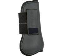 Guêtres antérieurs ouvertes pour cheval HKM Premium Noir Shetland