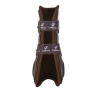 Guêtres anterieurs ouvertes pour cheval LeMieux Impact Responsive Marron M
