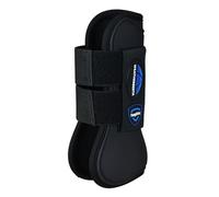 Guêtres antérieurs ouvertes pour cheval Weatherbeeta Tough-Tec Prime Noir M