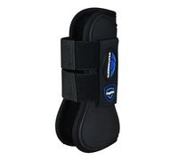 Guêtres antérieurs ouvertes pour cheval Weatherbeeta Tough-Tec Prime Noir S