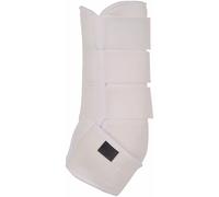 Guêtres antérieurs pour cheval fermées softoprène HKM Blanc M