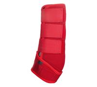 Guêtres antérieurs pour cheval fermées softoprène HKM Rouge M