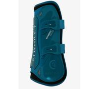 Guêtres antérieurs pour cheval Ouvertes Kentucky Bamboo Elastic Turquoise M