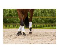 Guêtres antérieurs pour cheval Ouvertes Lami-Cell Comfort Blanc M