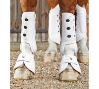 Guêtres antérieurs pour cheval Premier Equine Carbon Tech Air Cooled Blanc L